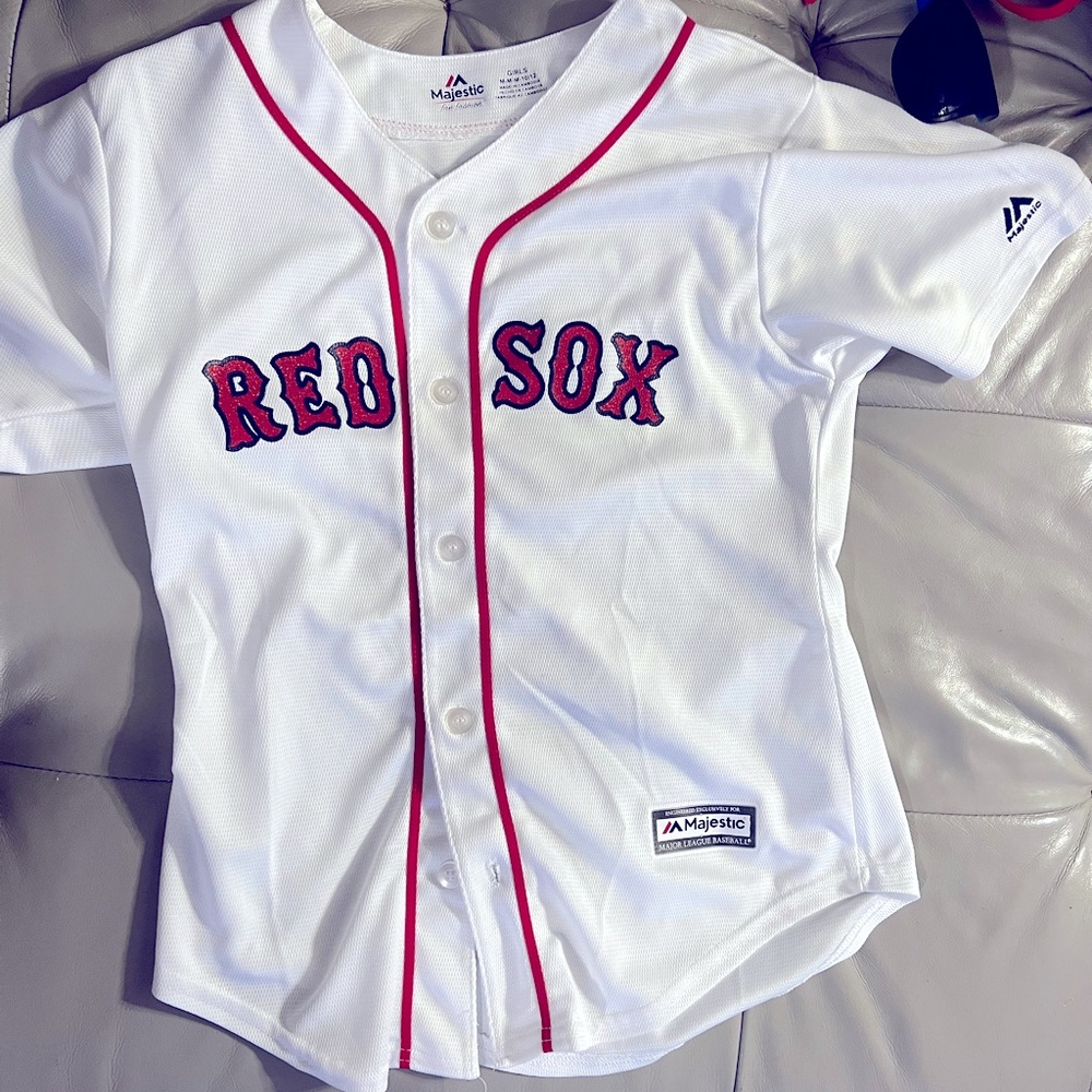 Boston Red Sox Majestic Jersey (Girls)
